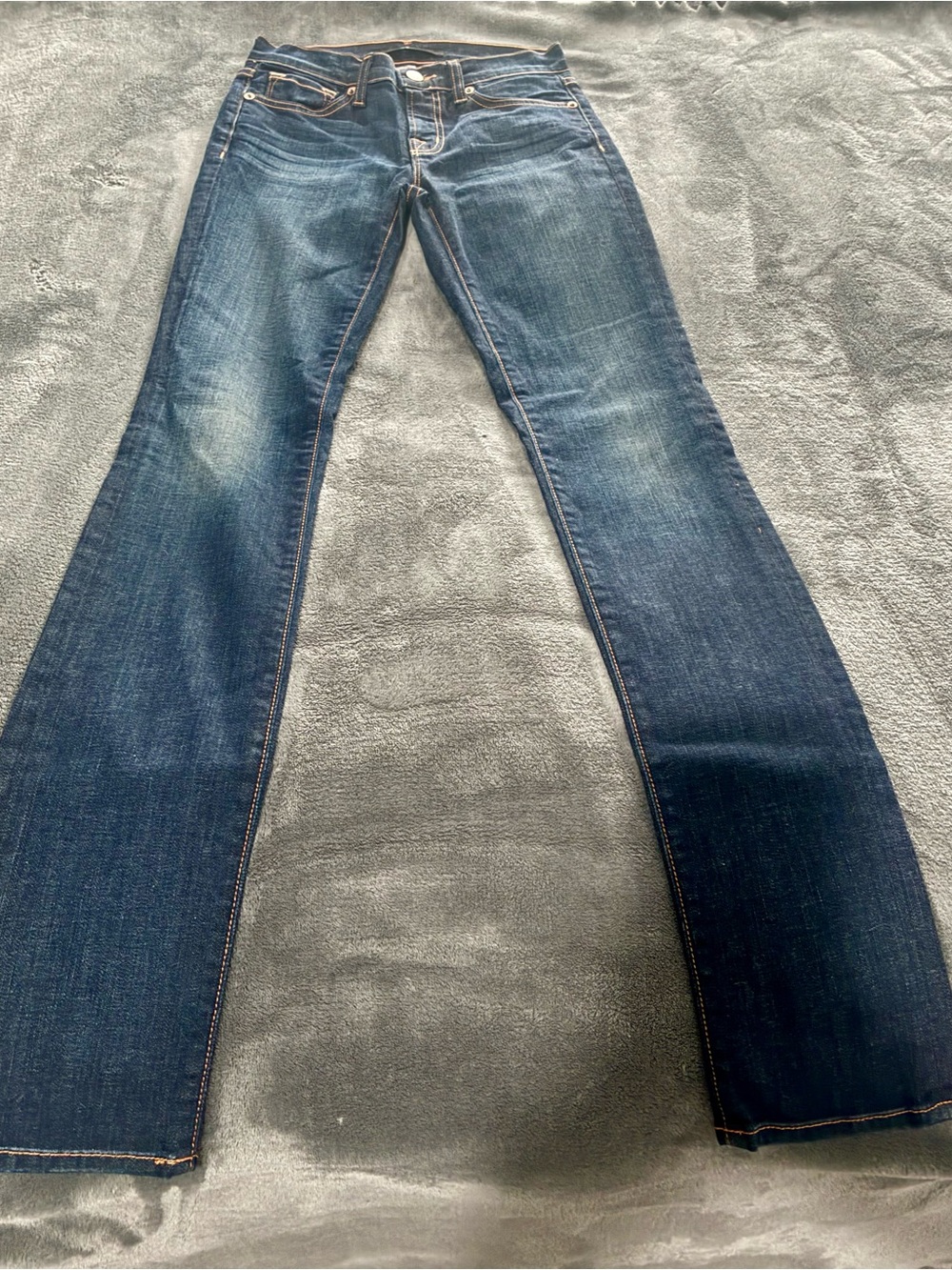 Women's Dark Blue Bootcut Jeans